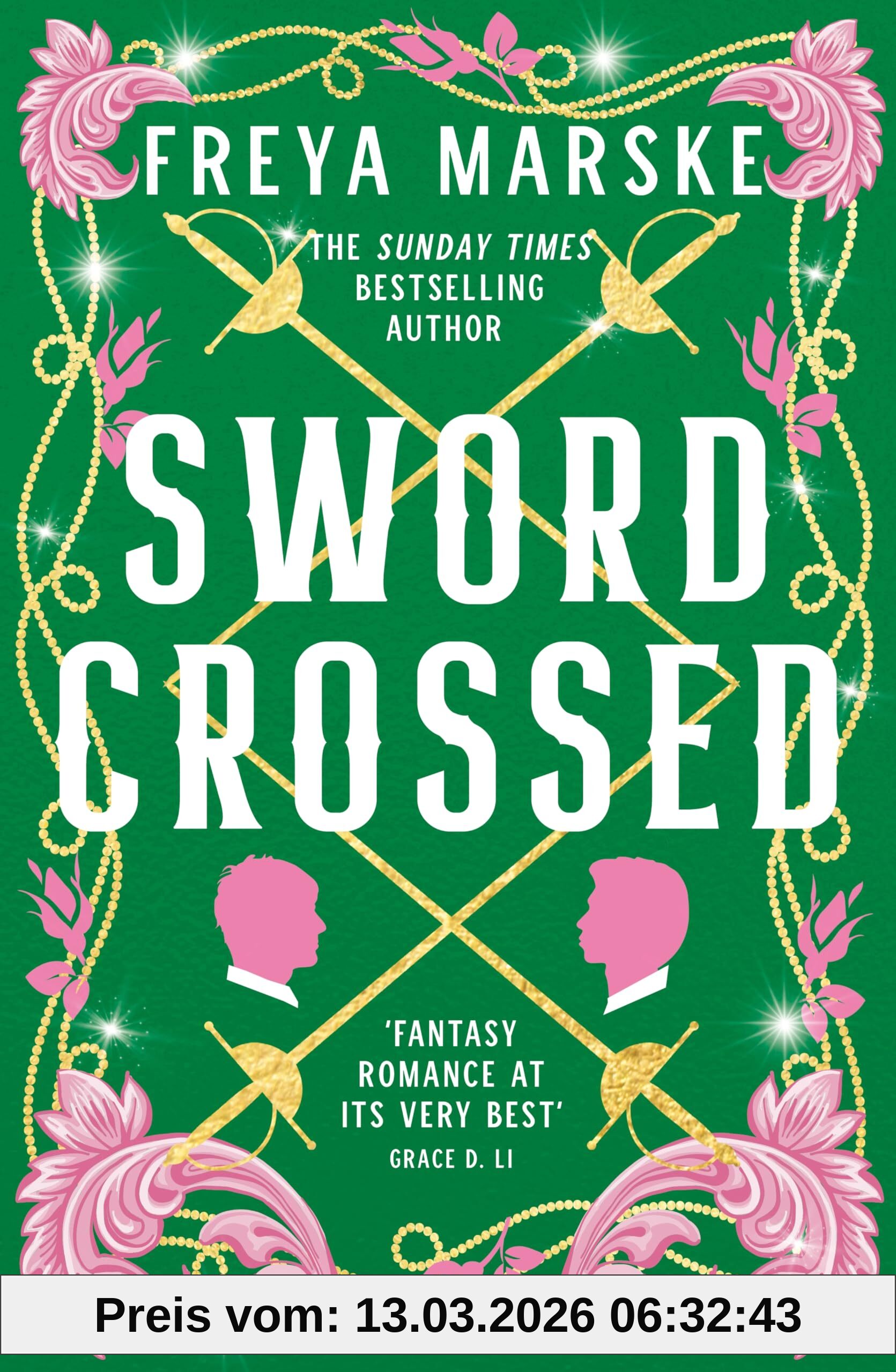 Freya Marske Swordcrossed, A Queer Fantasy With A Steamy Rivals-to-lovers Romance