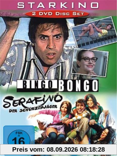 Celentano : Bingo Bongo / Serafino der Schürzenjäger - 2 DVD