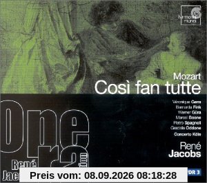 Mozart - Così fan tutte / Gens · Fink · Güra · Boone · Spagnoli · Oddone · Concerto Köln · Jacobs