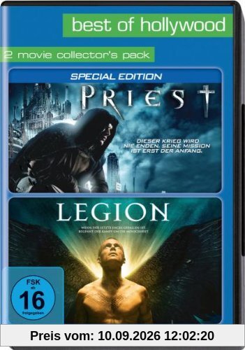 Best of Hollywood 2012 - 2 Movie Collector's, Pack 124 (Priest / Legion) [2 DVDs]