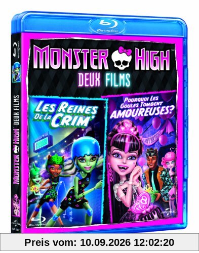 Monster high : les reines de la crim' ; pourquoi les goules tombent amoureuses ? [Blu-ray] [FR Import]