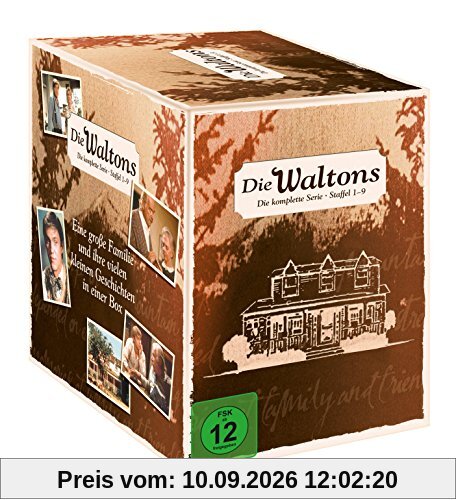 Die Waltons - Die komplette Serie (Staffel 1-9) (exklusiv bei Amazon.de) [Limited Edition] [58 DVDs]