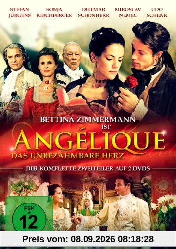 Angélique - Das unbezähmbare Herz (Der komplette 2-Teiler mit Starbesetzung) [2 DVDs]