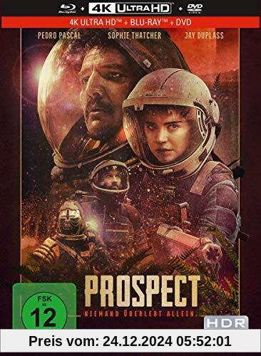 Prospect - 3-Disc Limited Collector's Edition im Mediabook (4K Ultra HD) (+ Blu-ray) (+ DVD)