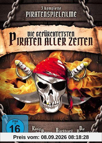 Die gefürchtesten Piraten aller Zeiten [3 DVDs]