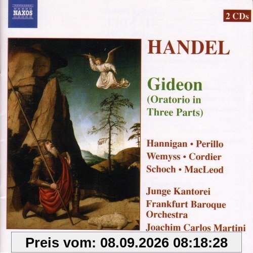 Händel - Gideon / Hannigan, Perillo, Wemyss, Cordier, Schoch, MacLeod, Junge Kantorei, Frankfurt Barockorchester, Martini
