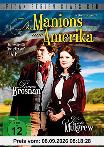 Die Manions aus Amerika (The Manions of America) - Die komplette 3-teilige abenteuerliche Familiensaga mit Pierce Brosnan (Pidax Serien-Klassiker) [2 DVDs]