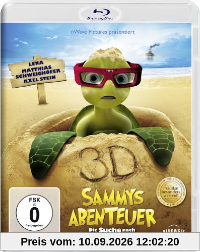 Sammys Abenteuer - Die Suche nach der geheimen Passage 3D [Blu-ray]