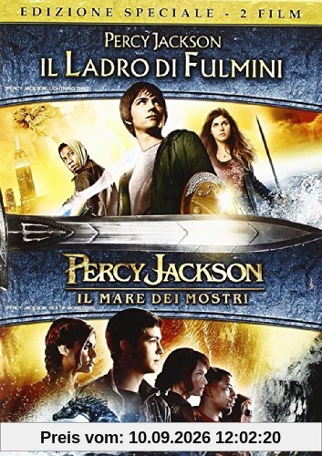 Percy Jackson e gli dei dell'Olimpo - Il ladro di fulmini + Il mare dei mostri [2 DVDs] [IT Import]