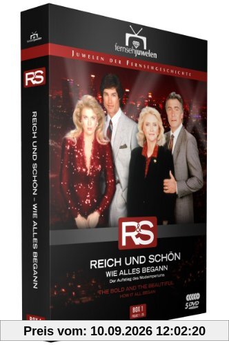 Reich und Schön - Box 1: Wie alles begann, Folgen 1-25 (Fernsehjuwelen) (5 DVDs)