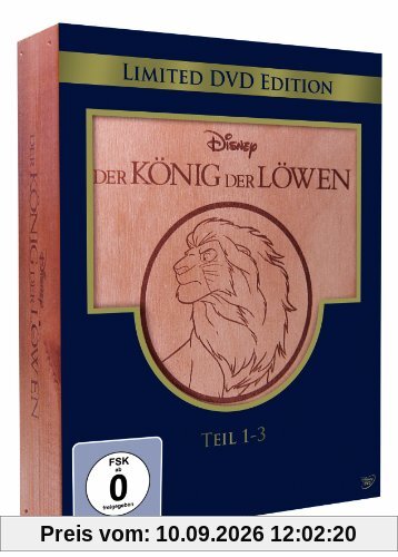 Der König der Löwen - Teil 1-3 (Holzbox) [Limited Edition] [3 DVDs]