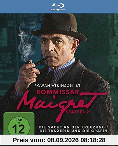 Kommissar Maigret - Staffel 2: Die Nacht der Kreuzung / Die Tänzerin und die Gräfin [Blu-ray]