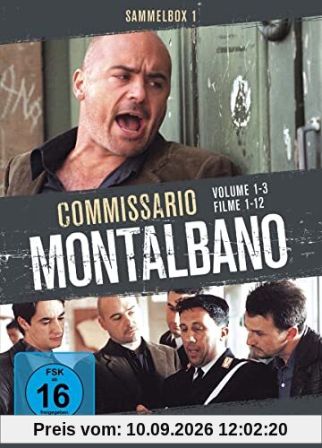 Commissario Montalbano - Sammelbox 1 (Volume 1-3) [12 DVDs]