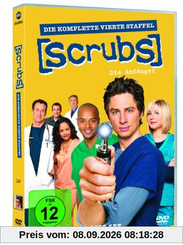 Scrubs: Die Anfänger - Die komplette vierte Staffel [4 DVDs]
