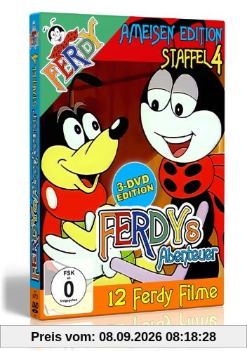 Ferdy, die Ameise - 4. Staffel ( 12 Folgen - 3 DVDs )