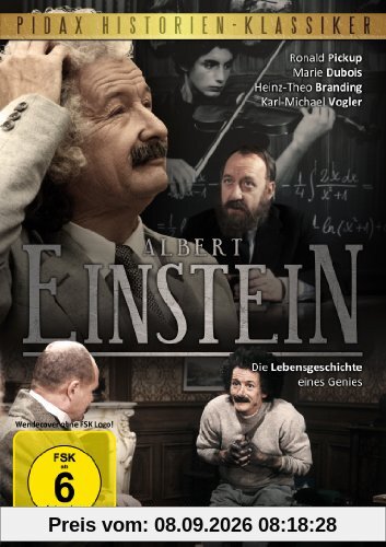 Pidax Historien-Klassiker - Albert Einstein - Die Lebensgeschichte eines Genies (2 Disc Set)