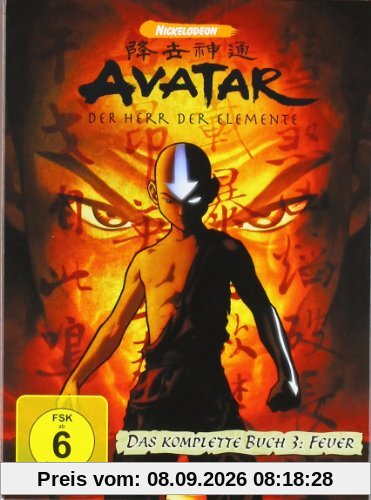 Avatar - Der Herr der Elemente, Das komplette Buch 3: Feuer [4 DVDs]