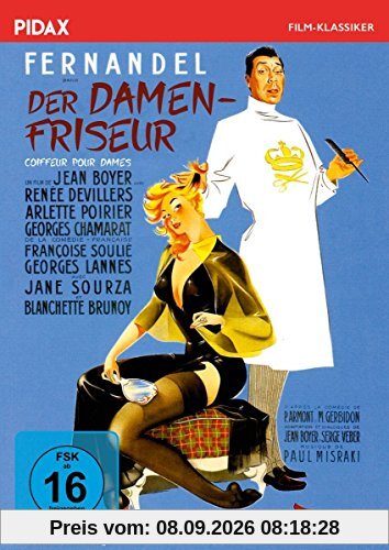 Der Damenfriseur (Coiffeur pour Dames) / Komödie mit dem unvergessenen Fernandel (Pidax Film-Klassiker)