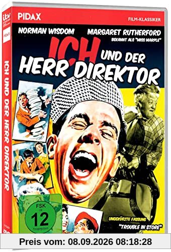 Ich und der Herr Direktor (Trouble in Store) / Ungekürzte und turbulente Komödie mit Norman Widsom und MISS MARPLE (Margaret Rutherford)