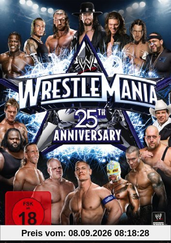 WWE - Wrestlemania XXV (3 Discs, 25th Anniversary)