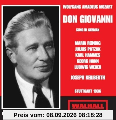 Mozart: Don Giovanni (Stuttgart 1936)