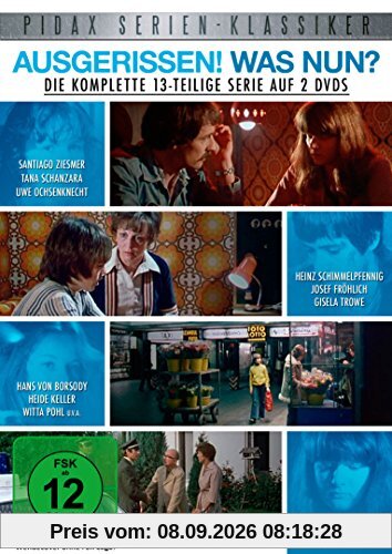 Ausgerissen! Was nun? / Die komplette 13-teilige Serie mit Starbesetzung (Pidax Serien-Klassiker) [2 DVDs]