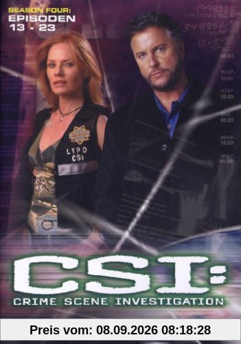 CSI: Crime Scene Investigation - Season 4.2 (Amaray) [3 DVDs]