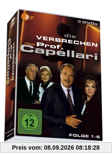 Die Verbrechen des Professor Capellari - Folge 1-6 auf drei DVDs!