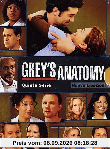 Grey's anatomy Stagione 05 [7 DVDs] [IT Import]
