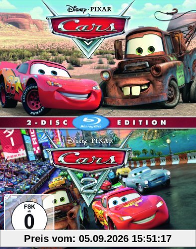 Cars 1 / Cars 2 [Blu-ray]