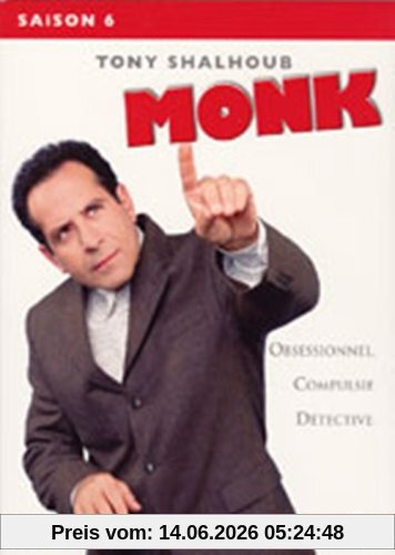 unbekannt Monk, L'intégrale De La Saison 6 - Coffret 4 Dvd [Import Belge]