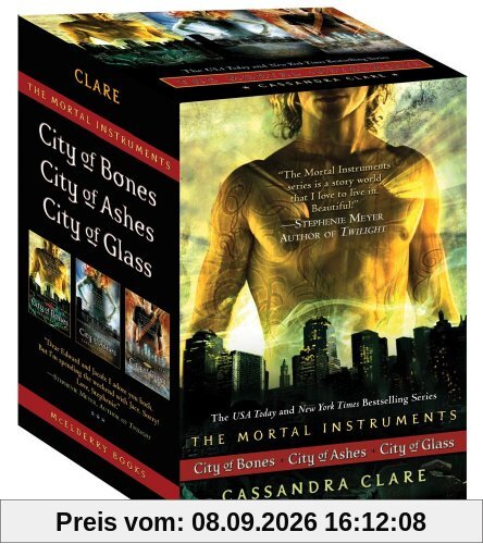 The Mortal Instruments: City of Bones; City of Ashes; City of Glass