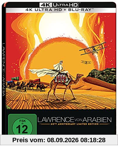Lawrence von Arabien (Special Edition Steelbook) [Blu-ray]