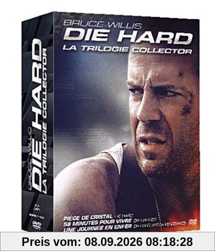 Die Hard trilogie - Coffret Collector 7 DVD [inclus 1 DVD bonus + l'affiche de Die Hard 4] [FR Import]