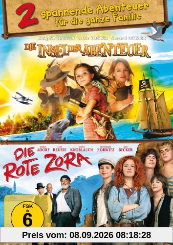 Die Insel der Abenteuer / Die Rote Zora - Doppelpack (2 DVDs) - 2 spannende Abenteuer für die ganze Familie