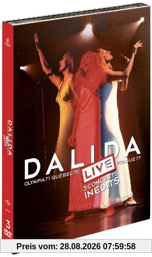 unbekannt Dalida Concerts(Olympia'71/Quebec'75/Prague'77)3-Dvd