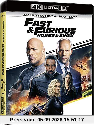 Fast and furious : hobbs and shaw 4k ultra hd [Blu-ray] [FR Import]