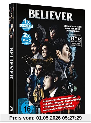 Believer - UHD 3-Disc Limited Edition Mediabook (4K Ultra HD) (+ Blu-ray) (+ Bonus-Blu-ray) (Deutsch/OV)