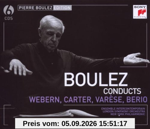 Pierre Boulez Edition: Webern,Varese & Berio
