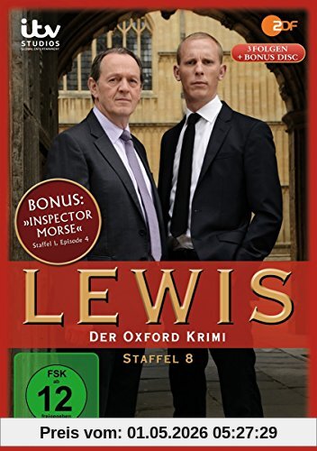 Lewis - Der Oxford Krimi: Staffel 8 [4 DVDs]