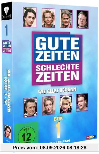 Gute Zeiten-Schlechte Zeiten - Wie alles begann - Box 1/Folgen 01-50 [5 DVDs]