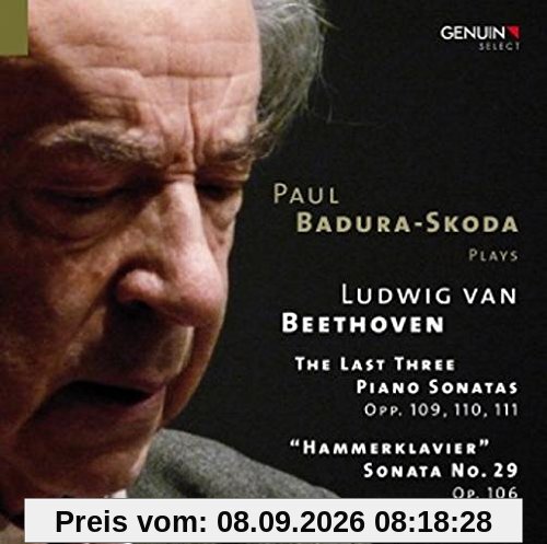Beethoven: The last three piano sonatas-Klaviersonaten 29-32
