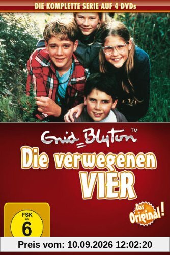 Enid Blyton - Die verwegenen Vier, Die komplette Serie [4 DVDs]