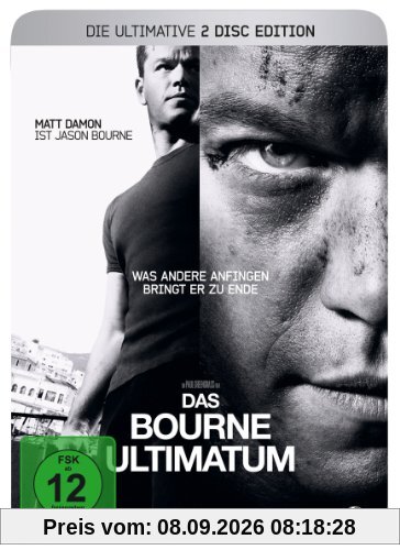 Das Bourne Ultimatum - Ultimate Edition (2 DVDs im Steelbook)