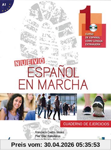Nuevo Español en marcha 1: Curso de español como lengua extranjera / Arbeitsbuch mit Audio-CD