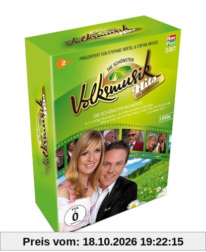 Die schönsten Volksmusik Hits des Jahrtausends Box (3DVDs)