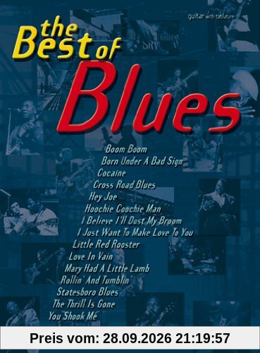 unbekannt Carisch Best Of Blues - Guitare Tablatures