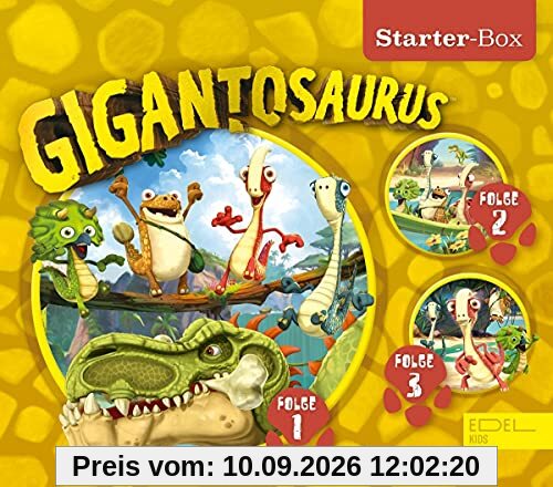 Gigantosaurus - Starter-Box (1 - 3) - Die Original-Hörspiele zur TV-Serie