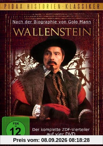 Pidax Historien-Klassiker: Wallenstein - Der komplette Vierteiler (4 DVDs)