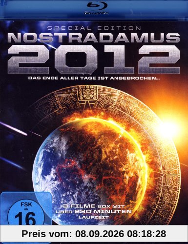 NOSTRADAMUS 2012 - SPECIAL EDITION (3 Filme-Box) (Blu-ray) Dokumentation - 2012 Doomsday - 2012 Supernova
